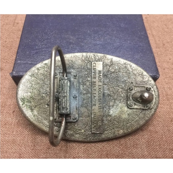 Lot of 3 Belt Buckles Brass Vintage 1970’s 1980's Collectible Rare - Picture 8 of 14